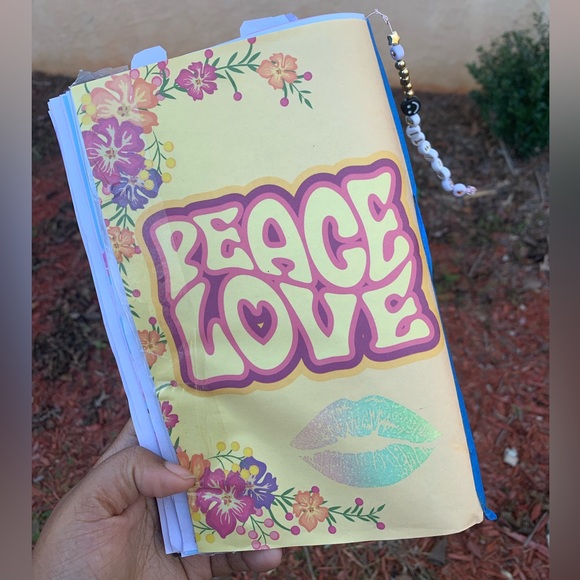 Girly Junk Journal ,Handmade , - Picture 3 of 4